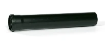 Ubbink Rolux PP rallonge arrivée d'air (longueur 2000mm) 80 mm - noir