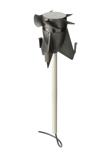 Ubbink Multivent Hybride ventilator 80m│/h voor diam 131mm zwart