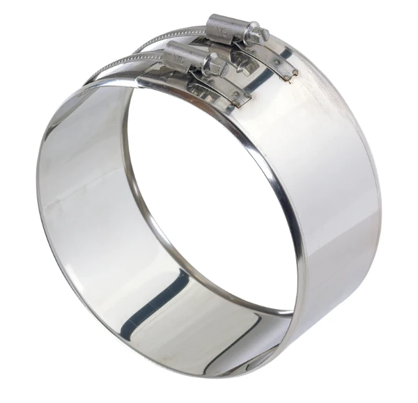 Ubbink Rolux concentrique PP/Inox collier de serrage 80/125 mm