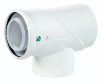 Ubbink Rolux concentrisch inspectiebocht 87° diam 60/100mm PP120 (RGA)/metaal (LTV)