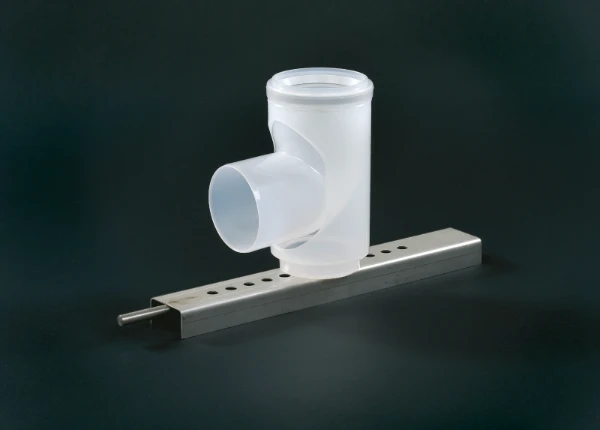 Ubbink Renolux 5G coude avec support cheminée 80mm