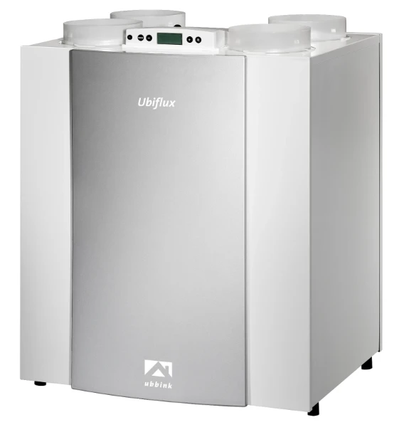 UNIT WARMTEWISSELAAR UBBINK UBIFLUX W300 160 675 - 564 o 765 ! 4/0 - 300m³/h - bypass rechts