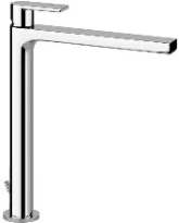 Gessi Emporio rehaussée mitigeur lavabo - avec vidage automatique - chromé