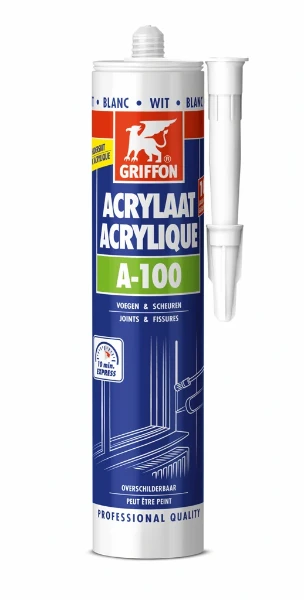 Griffon Acrylic Sealant A-100 koker 300ml wit