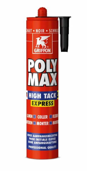 Griffon Poly Max High Tack Express carTouche 435g noir