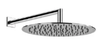 POMME DE DOUCHE DE PLUIE GESSI EMPORIO 300 mirror steel montage murale