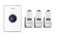 Bosch EasyControl Set CT 200 Set thermostat Smart blanc + 3x thermostat de radiateur intelligent
