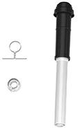 Bosch FC-Set60-C33x kit de base C33x, Ø 60/100, noir