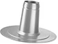 Bosch FC-O60_80 alu plakplaat 60/100 - 80/125 mm - 150 mm