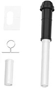 Bosch FC-Set80-C33x kit de base C33x, Ø 80/125, noir