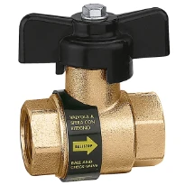 Caleffi kogelafsluiter met keerklep 1/2"