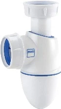 Nicoll EasyPhon bekersifon 5/4 x 40 mm - wit