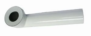 Nicoll coude de raccordement wc 90° FM 107 x 110 mm - modèle long 400 mm