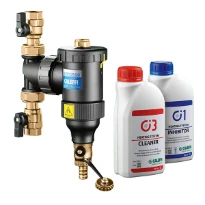 Caleffi DirtMag Kit séparateur de boues FF 22 x 22 mm + cleaner & inhibitor