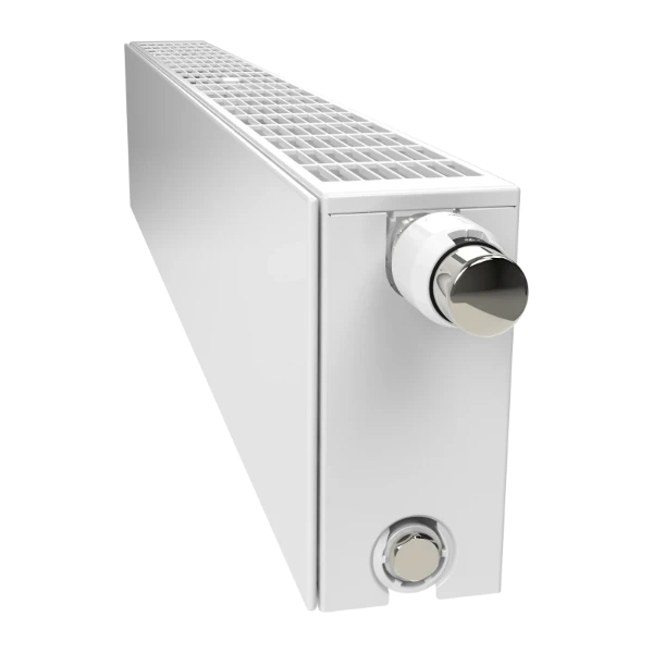 Stelrad Planar Plinth radiateur plint H200xT22xB1000 - 611 Watt (EN442 75/65/20) - Ral 9016 Blanc signalisation