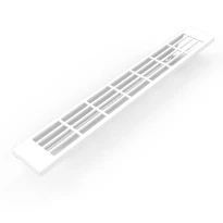 STELRAD Elite grille T11xL400 Ral 9016 - blanc signalisation