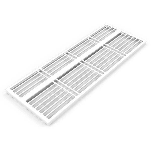R30023306 Stelrad Accord bovenrooster T33xL600 - Ral 9016 Verkeerswit