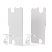 STELRAD  panneaux lateral met ArrowCL (set de 2 pieces) 500xT33 Ral 9016 - blanc signalisation