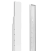 STELRAD Vertex panneaux lateral (set de 2 pieces) 1600xT11 Ral 9016 - blanc signalisation