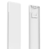 STELRAD Vertex panneaux lateral (set de 2 pieces) 1600xT20-21 Ral 9016 - blanc signalisation