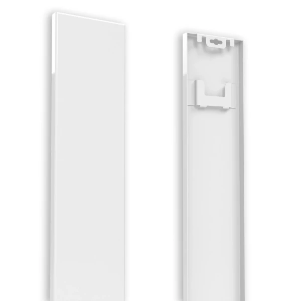 STELRAD Vertex panneaux lateral (set de 2 pieces) 1600xT20-21 Ral 9016 - blanc signalisation