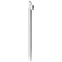 STELRAD  stabilisatiestang vanaf h>500mm Ral 9016 - blanc signalisation