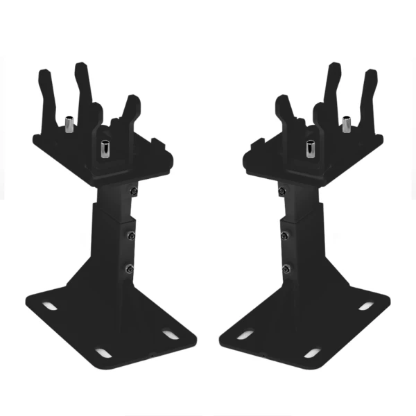 Stelrad voetconsoles afgewerkte vloer T22-44 (set van 2 stuks) - Ral 9005 - Zwart