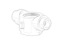DORNBRACHT WSS Raccord 60 x 80 x 30 mm
