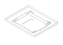 DORNBRACHT WSS Boîtier acier inoxydable brossé