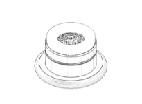 DORNBRACHT WSS Mousseur avec rebord M18x1-AG chromé