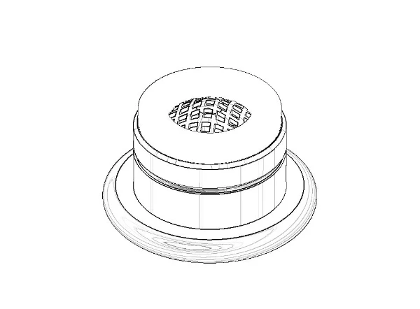DORNBRACHT WSS Mousseur avec rebord M18x1-AG chromé