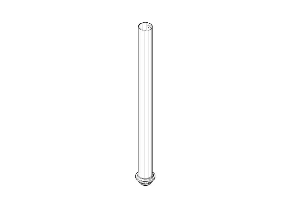 DORNBRACHT WSS Tube Ø 71,5 x 697,5 mm noir mat
