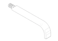 DORNBRACHT WSS Bec déverseur 240 x 35 x 11 mm chromé