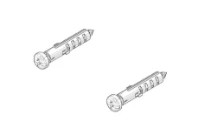 DORNBRACHT WSS Jeu de fixation 4 x 35 mm
