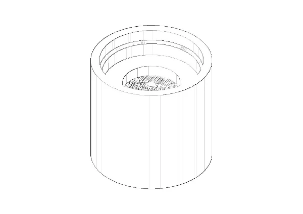 DORNBRACHT WSS Mousseur M18x1-IG 8,5 l/min. chromé