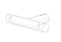 DORNBRACHT WSS Patère 78 x 13 x 47 mm chromé