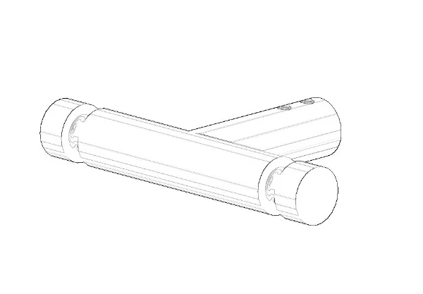 DORNBRACHT WSS Patère 78 x 13 x 47 mm chromé