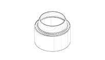 DORNBRACHT WSS Capuchon Ø 45 x 34,5 mm chromé