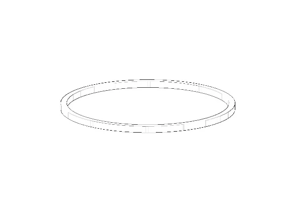 DORNBRACHT WSS Bague collectrice Ø 40,5 x 1,5 mm