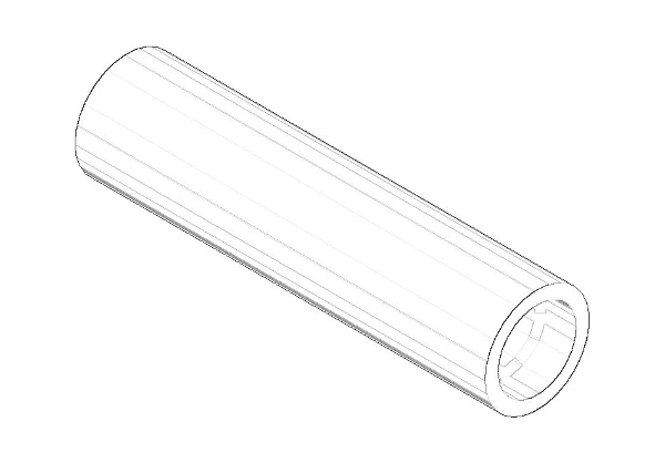 DORNBRACHT WSS Poignée Ø 14 x 55 mm chromé