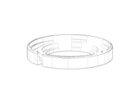DORNBRACHT WSS Anneau Ø 37,9 x 5,5 mm