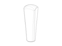 DORNBRACHT WSS Bouton de tirage Ø 11,5 x 36 mm chromé