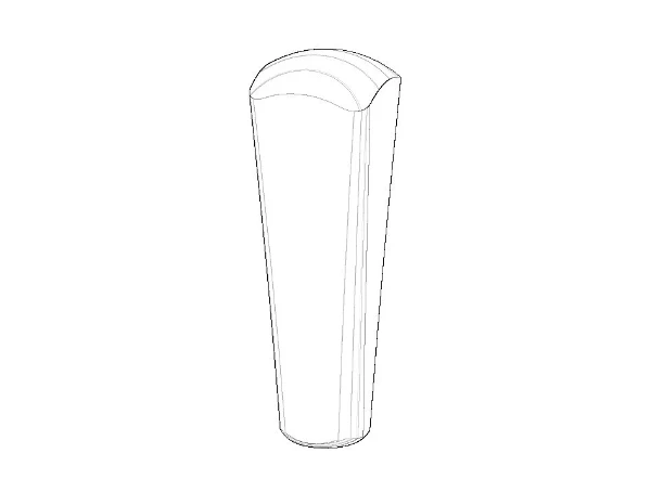 DORNBRACHT WSS Bouton de tirage Ø 11,5 x 36 mm chromé