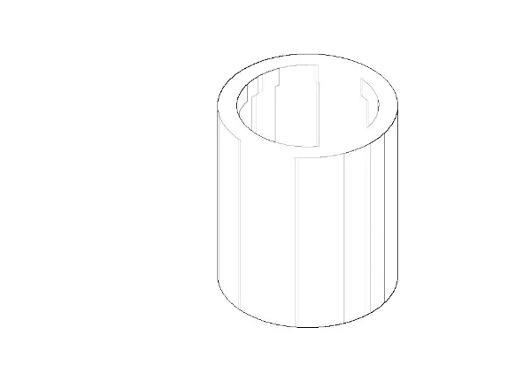 DORNBRACHT WSS Capuchon Ø 26 x 30 mm chromé