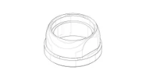 DORNBRACHT WSS Raccord Ø 40 x 20 mm chromé