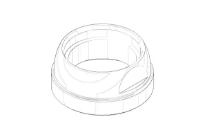 DORNBRACHT WSS Fixation pour inverseur Ø 40 x 18 mm chromé