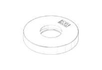 DORNBRACHT WSS Rosace Ø 55 x Ø 27 x 9 mm chromé