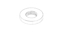 DORNBRACHT WSS Rosace Ø 55 x Ø 47,3 x 9 mm platine