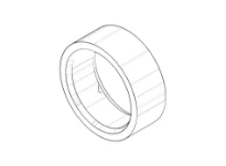 DORNBRACHT WSS Anneau Ø 20 x 7,5 mm chromé
