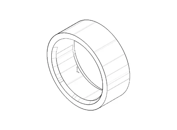 DORNBRACHT WSS Ring Ø 20 x 7,5 mm chroom